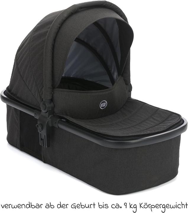 Produktbild Fillikid Kinderwagen 3 in 1 3-1 Kombi-Kinderwagen-Set Fill Jaguar mit