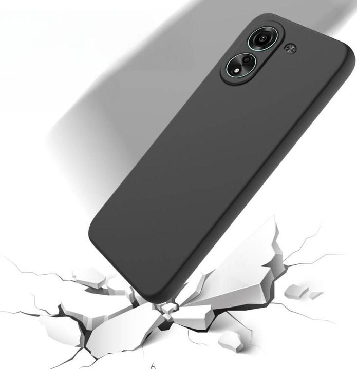 Image du produit Cover-Discount Xiaomi Poco C65 / Redmi 13C - Housse en caoutchouc silicone noir (Xiaomi Poco C65, Xiaomi Redmi 13C)