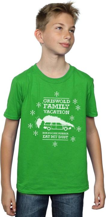 Image du produit National Lampoon´s Vacation National Lampoon's Christmas Vacation - T-shirt EAT MY DUST - Garçon (152, 158)