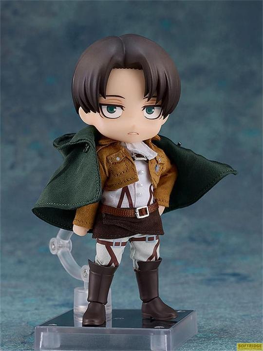 Actual product image Good Smile Company Attack on Titan figurine Nendoroid Levi 14 cm