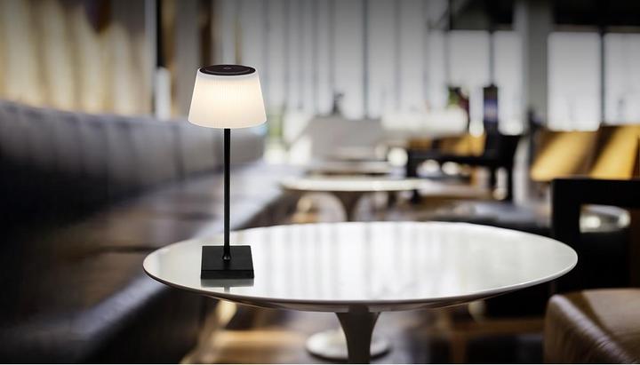 Actual product image Globo Table lamp Moana black matt LED (200 lm)