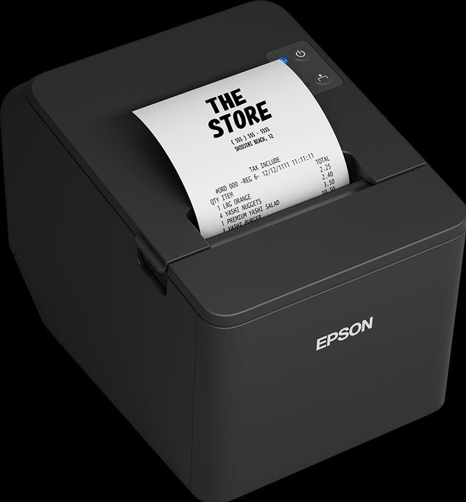 Actual product image Epson TM-T20IV, 8 Punkte/mm (203dpi), Cutter, USB, RS232, Ethernet (Ethernet, RS-232, USB)