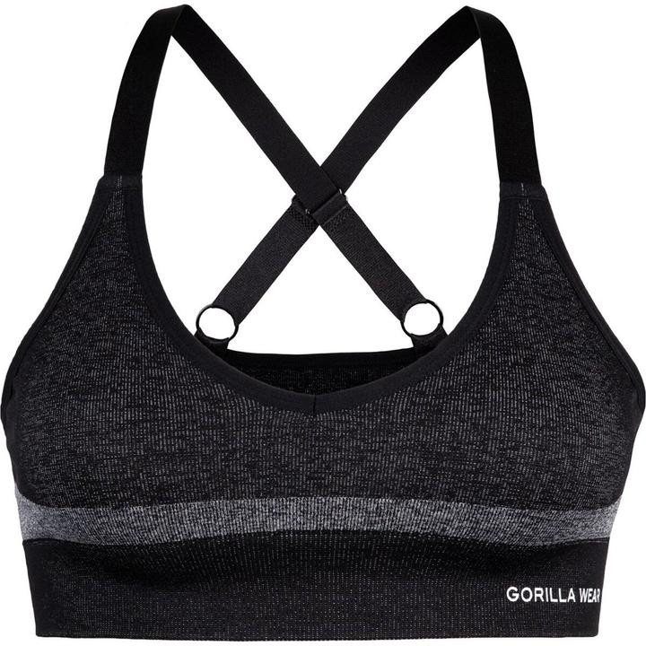 Image du produit Gorilla Wear Selah Seamless Sports Bra - noir (M/L)