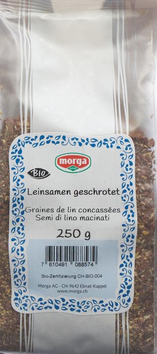 Produktbild Morga Leinsamen geschrotet Bio (250 g)
