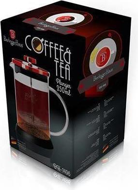 Image du produit BerlingerHaus BH/1498 Cafetière manuelle Presse française Bourgogne (0.80 l)