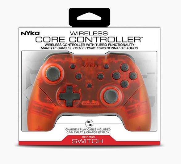 Actual product image Nyko Wireless Core Controller (Red) (PC, Android, Switch)