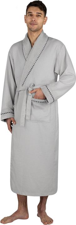 Produktbild Normani Herren Bademantel Waffelpique Moyo (XL)
