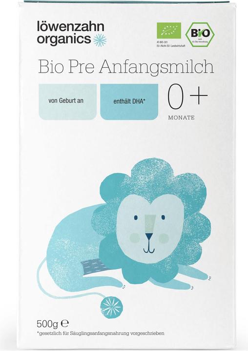 Immagine prodotto Löwenzahn Organics Latte iniziale Pre organico (500 g, dalla nascita)