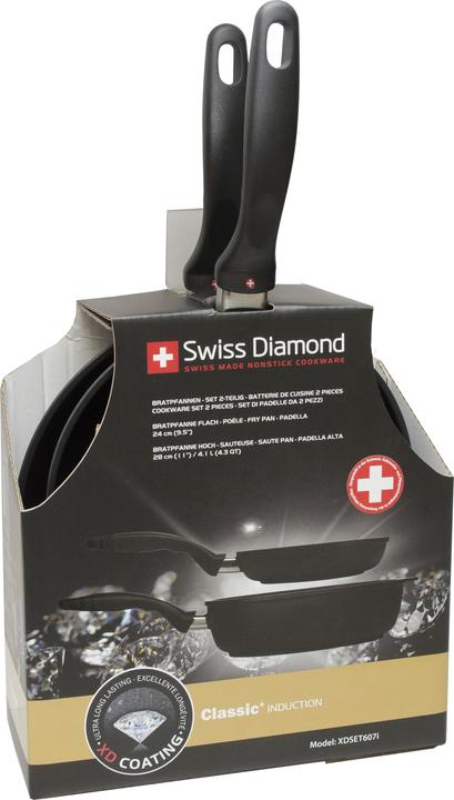 Image du produit Swiss Diamond XD Classic+ (28 cm, Poêle à frire, Fonte d'aluminium)