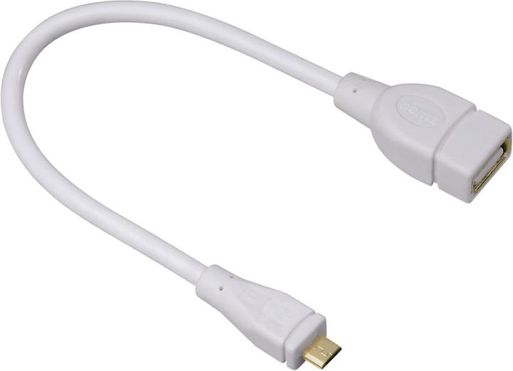 Hama USB-2.0-OTG-Adapterkabel (0.15 m, USB 2.0)