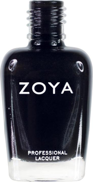 Zoya Nagellack RAVEN - Satin Schwarz (Satin schwarz, Farblack)