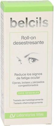 Belcils Roll-On De-Stressing für Tränensäcke und dunkle Augenringe 8ml (Gel, 8 ml)