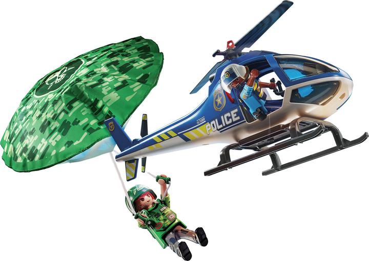 Actual product image Playmobil Police helicopter: parachute chase (70569, Playmobil City Life)