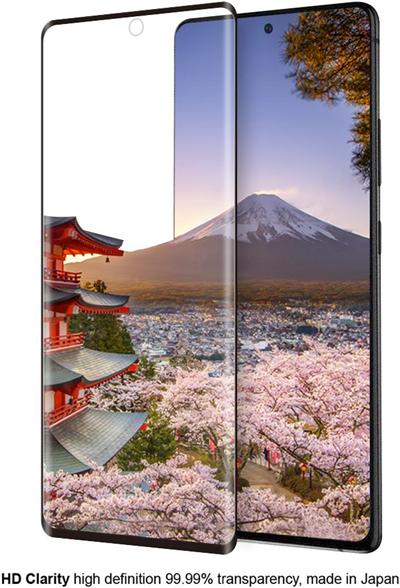 Actual product image Eiger Mountain Glass Clear Edge (1 Piece, Samsung Galaxy Note 10 Lite)
