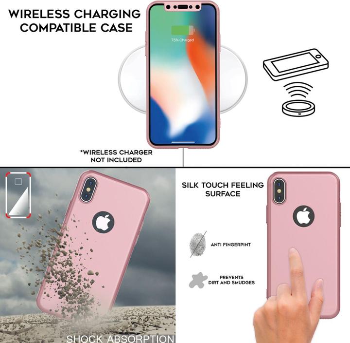 Image du produit Nalia Étui pour téléphone portable 360 degrés (Apple iPhone XS Max)