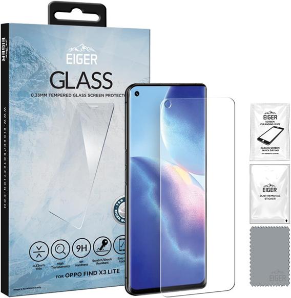 Produktbild Eiger Mountain Glass Clear (1 Stück, Oppo Find X3 Lite)