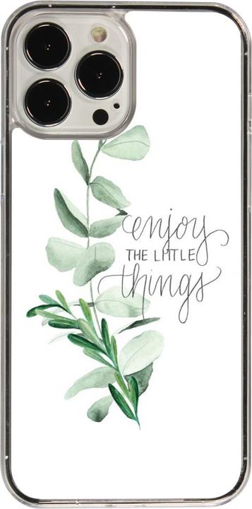 Actual product image PhoneLook Coque transparent Enjoy the little things (Apple iPhone 13 Pro Max)