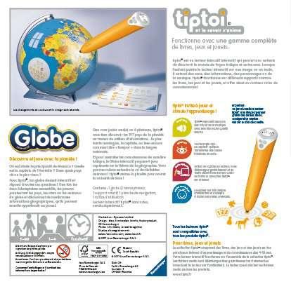 Image du produit tiptoi Mon Premier Globe interactif (Français)