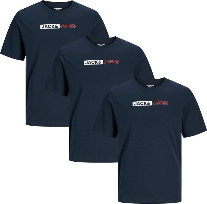 Image du produit Jack & Jones 3er Pack Corp T-Shirt (XL)