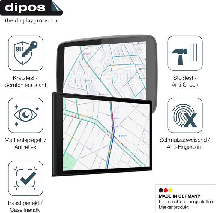 Actual product image Dipos Anti-Shock Screen Protector Matte