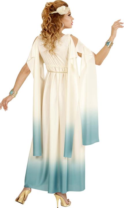 Actual product image Widmann QUEEN OF ATLANTIS (dress, laurel wreath as headband), L (L)