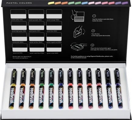 Actual product image Karin Real Brush Pen Pro 0.4mm (Multicoloured)