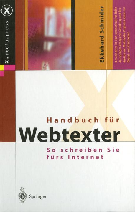 Actual product image Handbuch für Webtexter (German, Ekkehard Schmider, 2012)