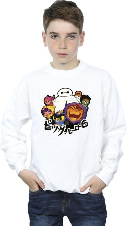 Immagine prodotto Disney Big Hero 6 Baymax Group Manga Felpa Ragazzi (152, 158)