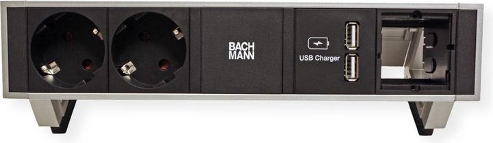 Immagine prodotto Bachmann DESK2 - 2xSchuko, 1xUSB & (2 x, CEE 7/3, CEE 7/16, 0.20 m)