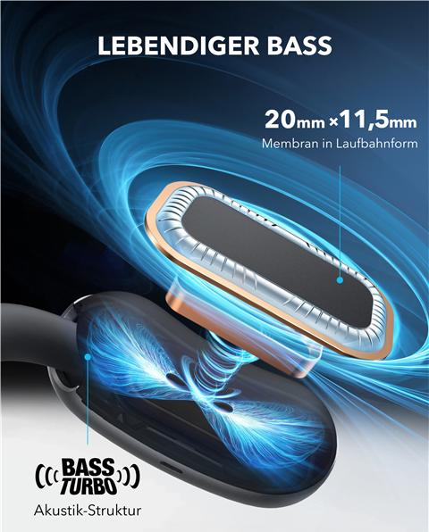 Actual product image soundcore AeroFit 2 (No noise cancelling, 10 h, Wireless)