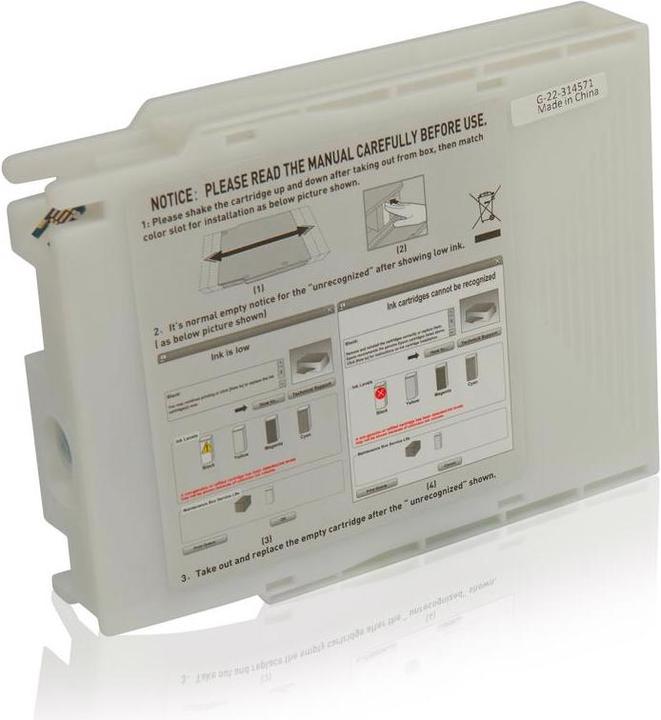 Produktbild Inkadoo Druckerpatronen kompatibel zu Epson C13T907240 / T9072 Tintenpatrone, cyan Cyan (C)