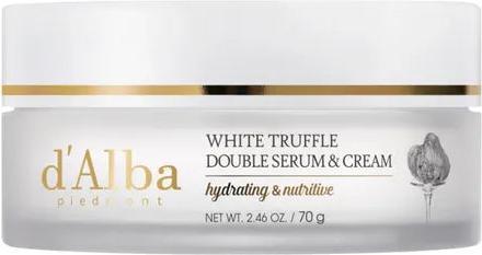 Produktbild d'Alba Italian White Truffle Double Serum & Cream Vegan Skincare 2-in-1 Face (70 ml)