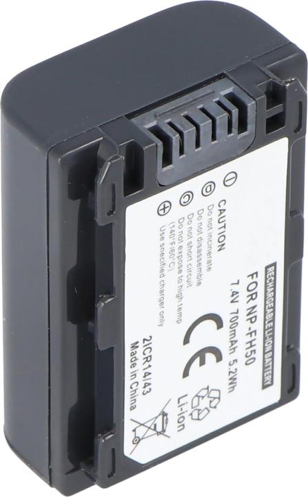 Immagine prodotto AccuCell Batteria NP-FH50 di Sony, serie H (Accumulatore di carica elettrica)