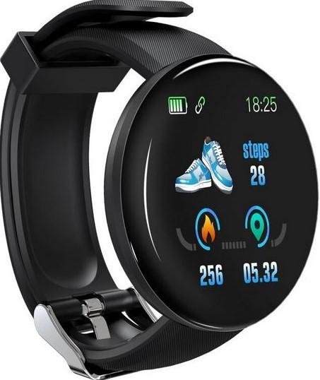 Produktbild PhoneLook D18 Smart Watch Fitness Tracker Color Touch Screen IP65 inkl. Phone App