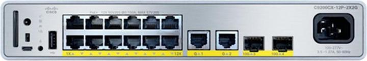 Immagine prodotto Cisco Switch compatto Catalyst 9000 12 p (12 Porti)