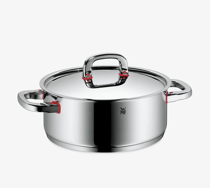 Produktbild WMF Bratentopf PREMIUM ONE silberfarben (20 cm, Bräter + Schmortopf, Kochtopf, Edelstahl)