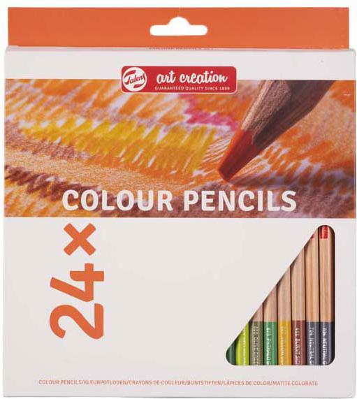 Actual product image Royal Talens Art Creation coloured pencils, round, case of 24 (Multicoloured, 24 x)