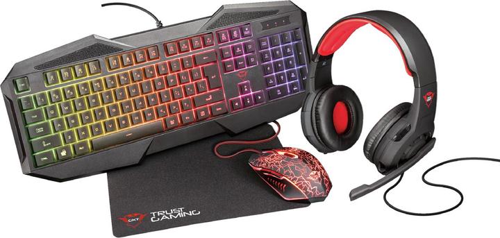Produktbild Trust GXT 788RW 4-in-1 Gaming Bundle (DE, Kabelgebunden)