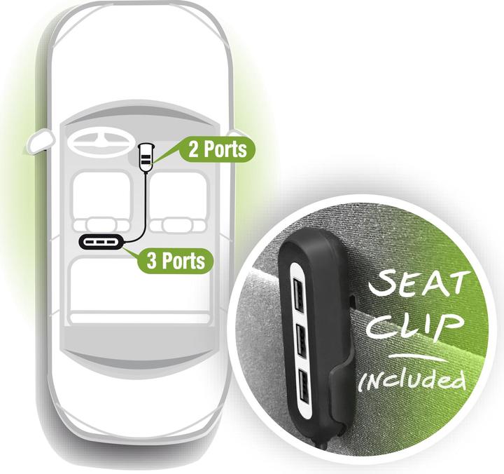 Immagine prodotto Ewent Caricabatteria da auto USB