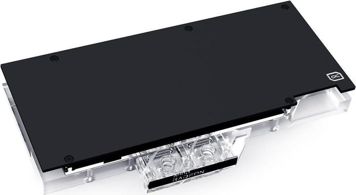 Actual product image Alphacool Eisblock Aurora GPX-A Radeon RX 6700XT ROG Strix/TUF mit Backplate