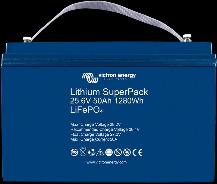 Image du produit Victron Energy Lithium SuperPack 25,6V/50Ah (25.60 V, 50 Ah)