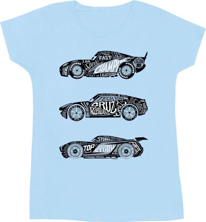 Disney Cars Text Racers TShirt (XL)