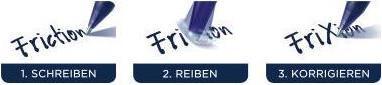 Actual product image Pilot FriXion Refill Point Set Set of 3 (Refill, Violet, 0.25 mm)