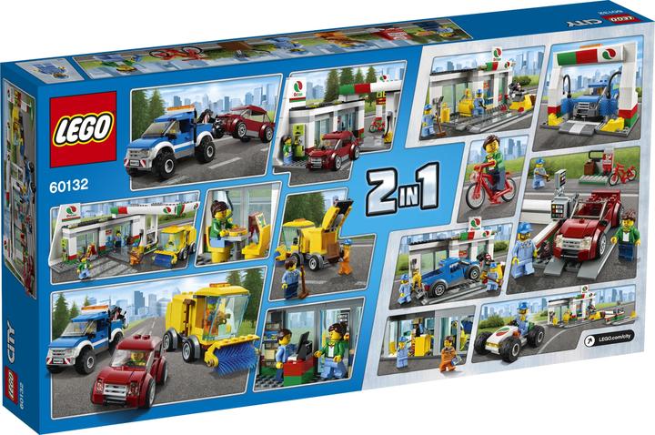 Immagine prodotto LEGO Stazione di servizio in città (60132, LEGO City)