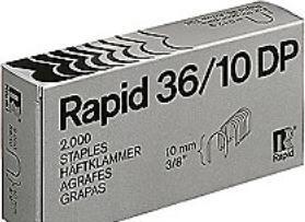 Produktbild Rapid Klammern für Kabel Nr. 36 12mm 1000 Stk. Pappkarton (1000 Blätter)