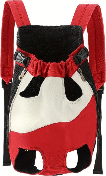 Produktbild Alopini Verstellbarer Tierrucksack für Hunde und Katzen, bequeme Passform, Polyestermaterial mit (Hund, Katze, Atmungsaktiv)