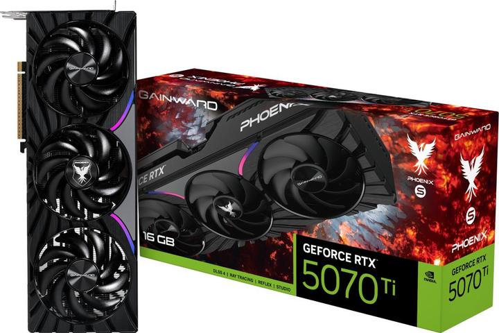 Produktbild Gainward Grafikkarte GeForce RTX 5070 Ti Phoenix-S (16 GB)