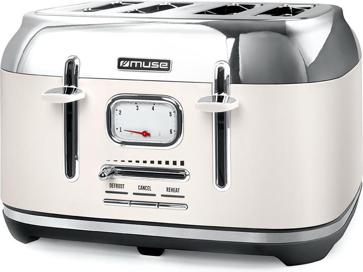 Actual product image Muse MS-131 SC Toaster Beige