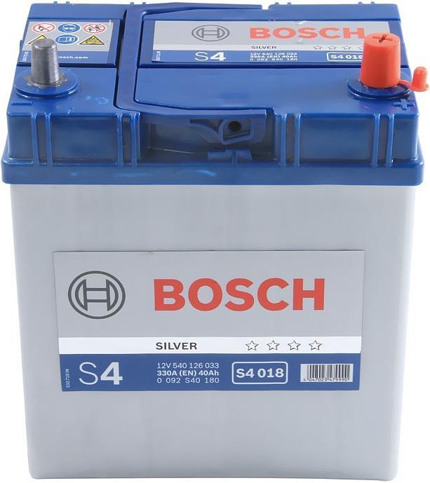 Immagine prodotto Bosch Automotive S4 018 (12 V, 40 Ah, 330 A)