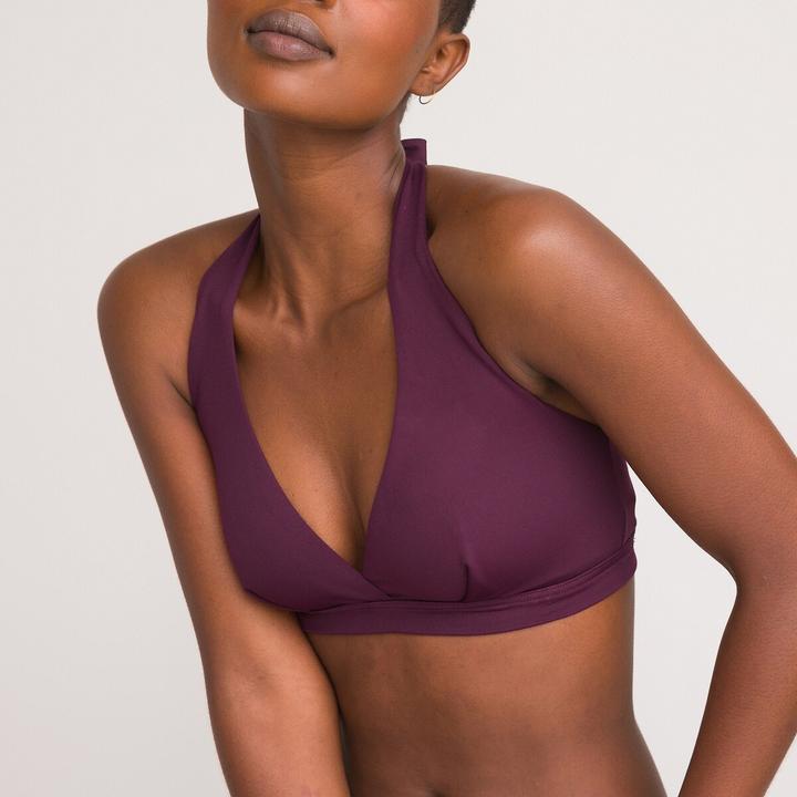 Actual product image La Redoute Collections Bikini top to tie (38)